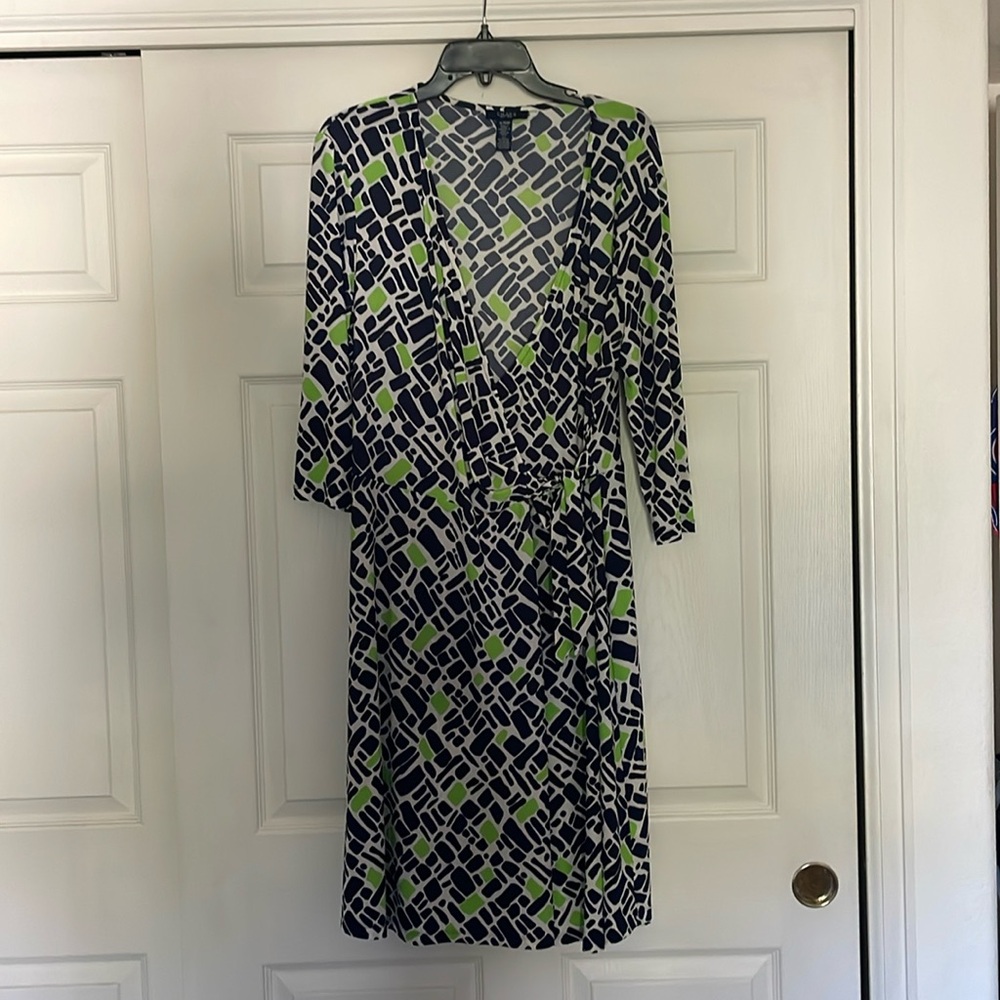 Chaps Wrap dress!